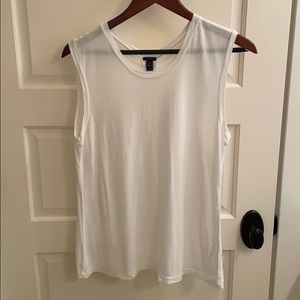 J. Crew Drapey sleeveless T-shirt